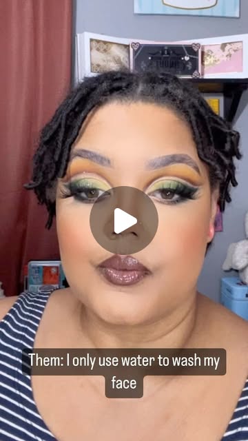 Drunken Lipstick makeup reel with creative detail